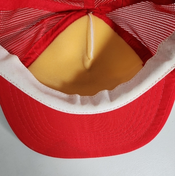 Vintage Grand Canyon Red White Snapback Trucker Hat - Picture 6 of 8